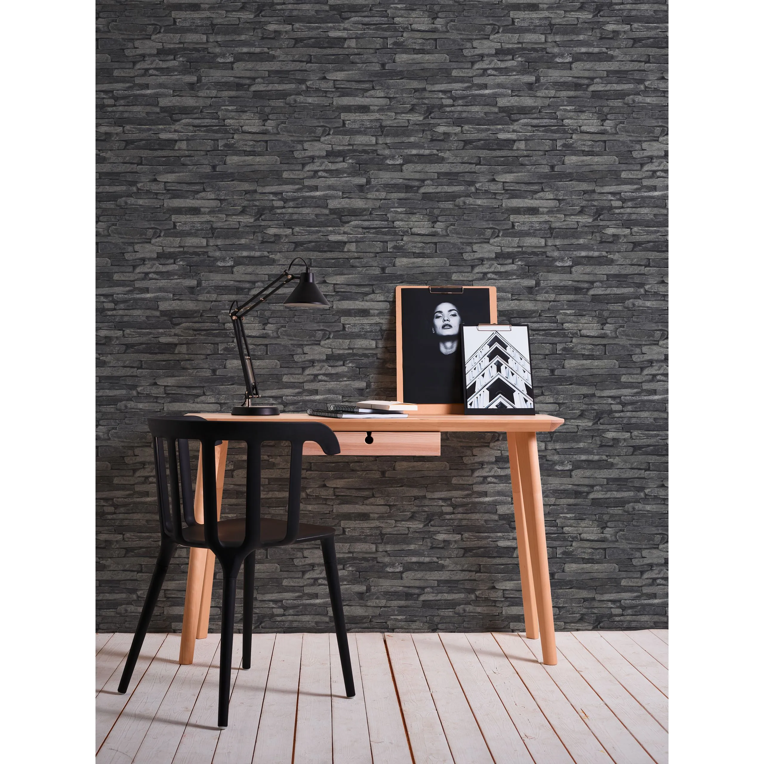 A.S. Creation Elements | 914224 | Papier Peint Intissé Pierre Brique | 0.53 M X 10.05 M | Gris 8 A.S. Creation Elements | 914224 | Papier Peint Intissé Pierre Brique | 0.53 M X 10.05 M | Gris – Image 6