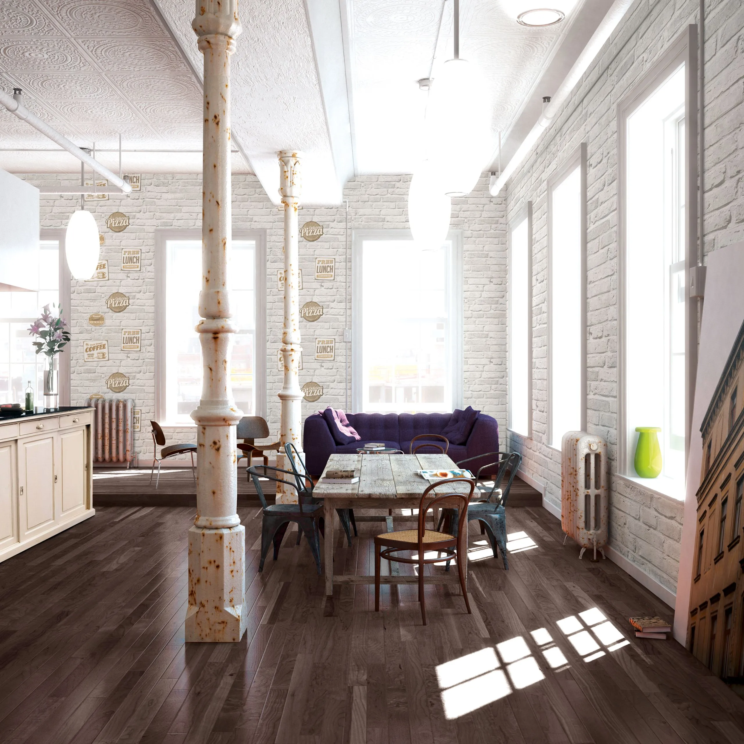 A.S. Creation Cocktail 2 | 942822 | Papier Peint Intissé Pierre Brique | 0.53 M X 10.05 M | Beige 3 A.S. Creation Cocktail 2 | 942822 | Papier Peint Intissé Pierre Brique | 0.53 M X 10.05 M | Beige