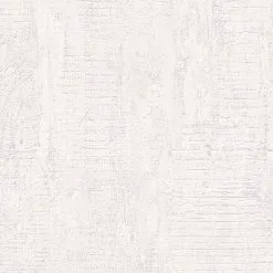 A.S. Creation Elements | 944264 | Papier Peint Intissé Effet Béton | 0.53 M X 10.05 M | Blanc