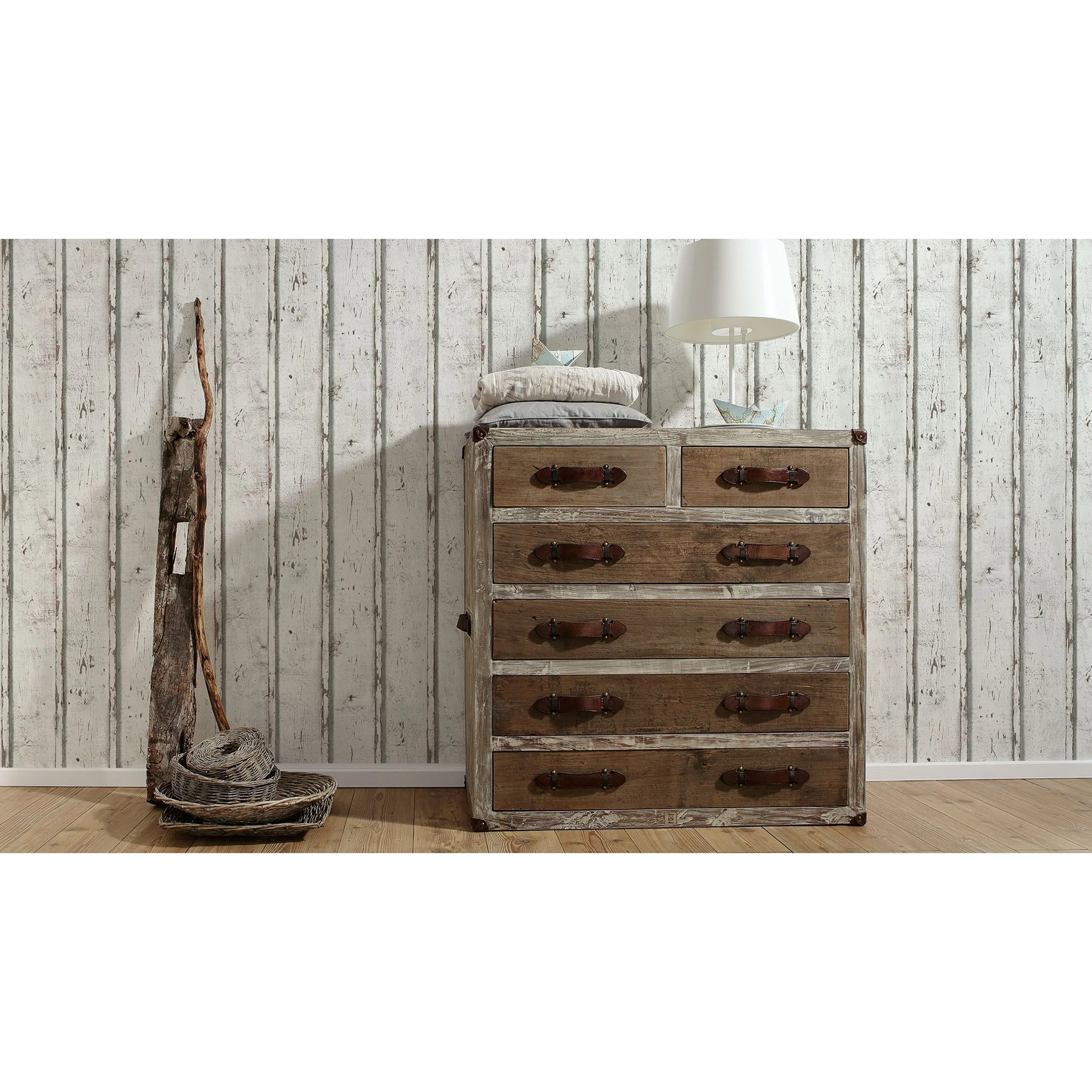 A.S. Creation Elements | 953701 | Papier Peint Bois Intissé | 0.53 M X 10.05 M | Blanc 6 A.S. Creation Elements | 953701 | Papier Peint Bois Intissé | 0.53 M X 10.05 M | Blanc – Image 4