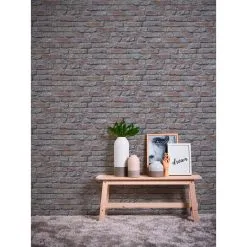 A.S. Creation Il Decoro | 954702 | Papier Peint Imitation Brique Pierre En Papier | Gris 8 A.S. Creation Il Decoro | 954702 | Papier Peint Imitation Brique Pierre En Papier | Gris -Fond D'écran Soldes 954702 3