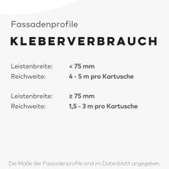 Bandeau De Façade | NMC DOMOSTYL® - MA61 11 Bandeau De Façade | NMC DOMOSTYL® - MA61 -Fond D'écran Soldes Kleberverbrauch Fassadenprofile