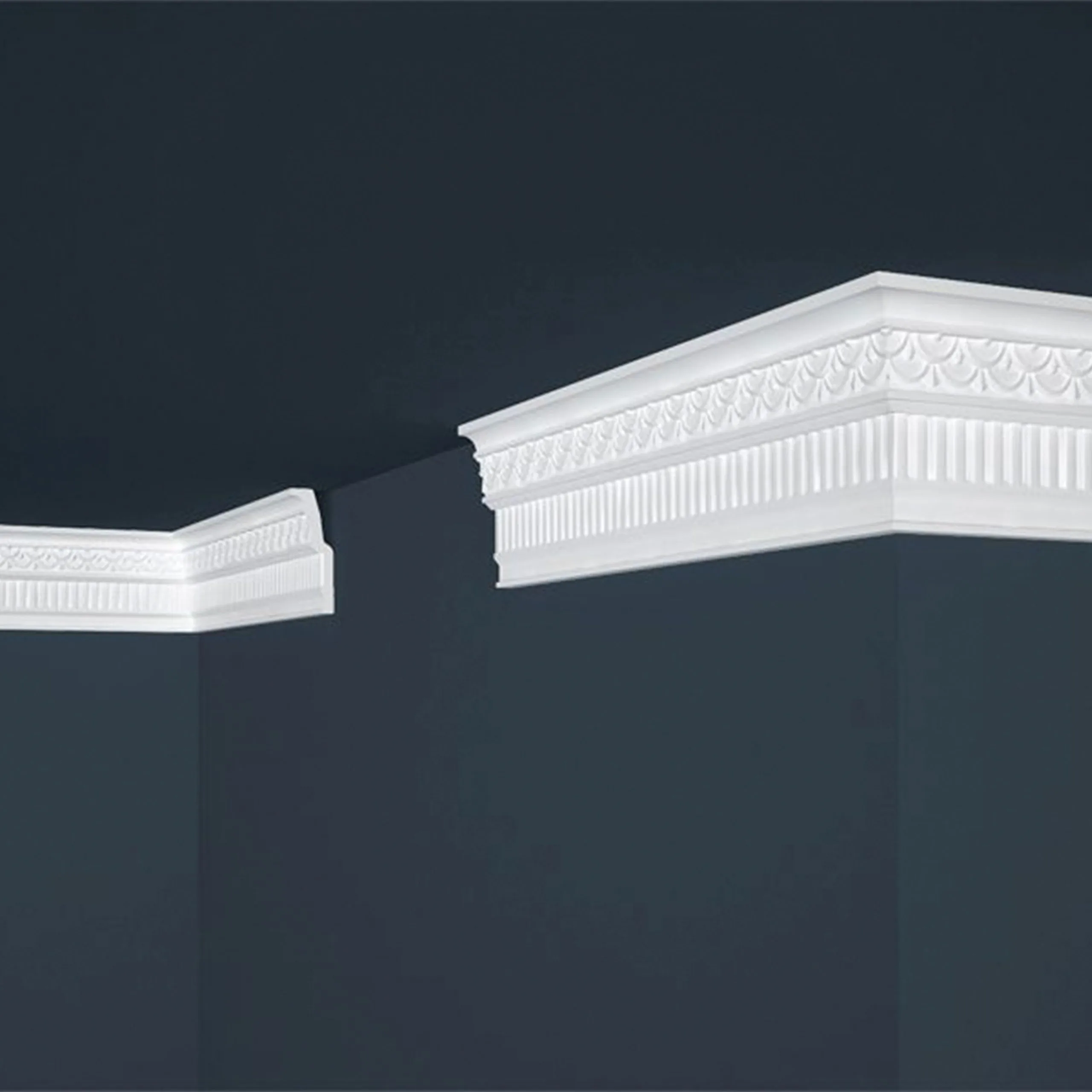 Moulure De Plafond élégante Marbet B-50 | 36 X 99 Mm | Polystyrène 6 Moulure De Plafond élégante Marbet B-50 | 36 X 99 Mm | Polystyrène – Image 4