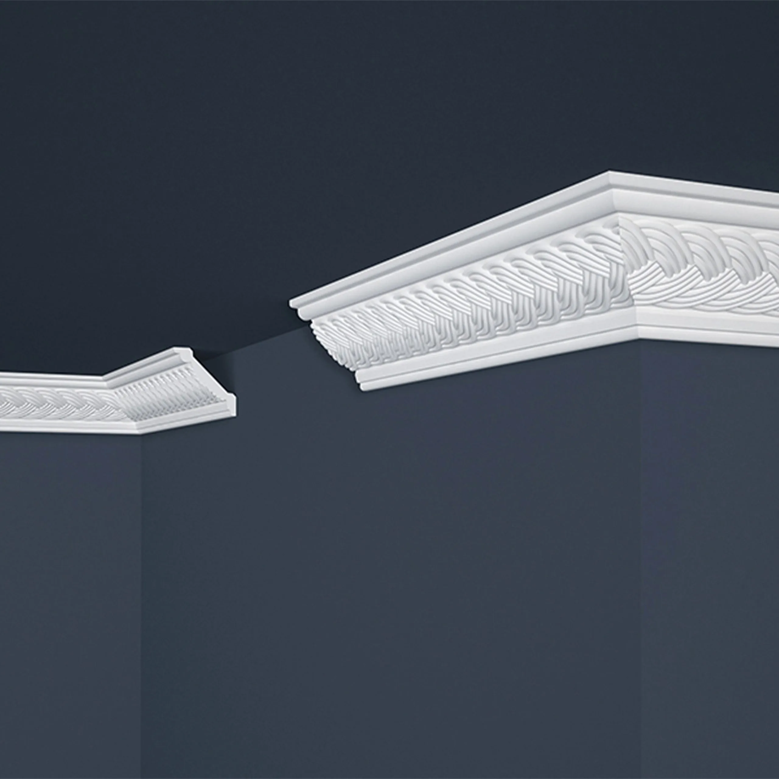 Moulure De Plafond Tendance Marbet B-9 | 53 X 53 Mm | Polystyrène 6 Moulure De Plafond Tendance Marbet B-9 | 53 X 53 Mm | Polystyrène – Image 4