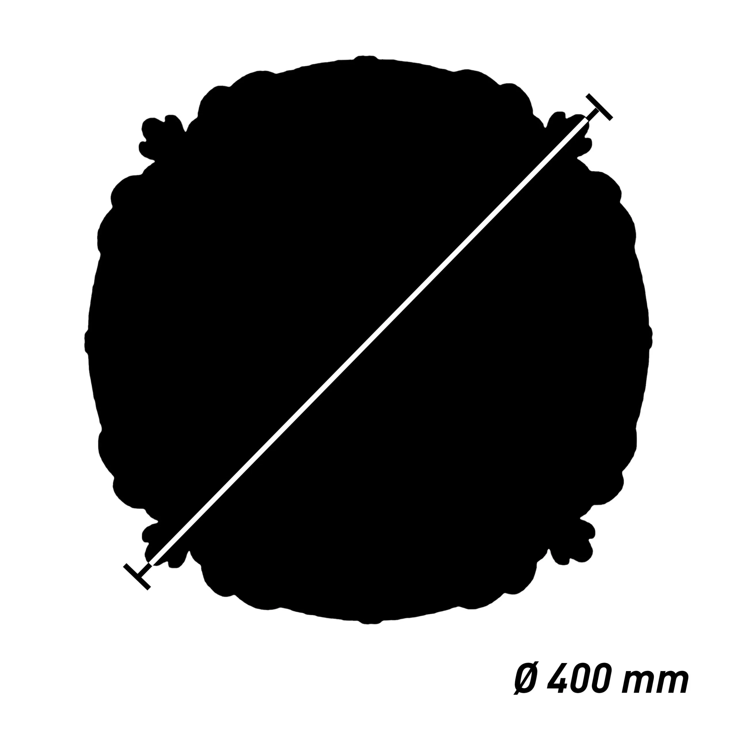 Rosace Noble Marbet R-5 | Ø 40 Cm | Polystyrène Léger Blanc 3 Rosace Noble Marbet R-5 | Ø 40 Cm | Polystyrène Léger Blanc