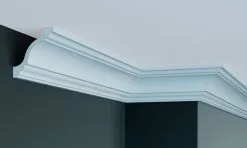 Elite Decor Moulure De Plafond Sublime P835 | 83 X 83 Mm | Polyuréthane Résistant à L'humidité, Fexible