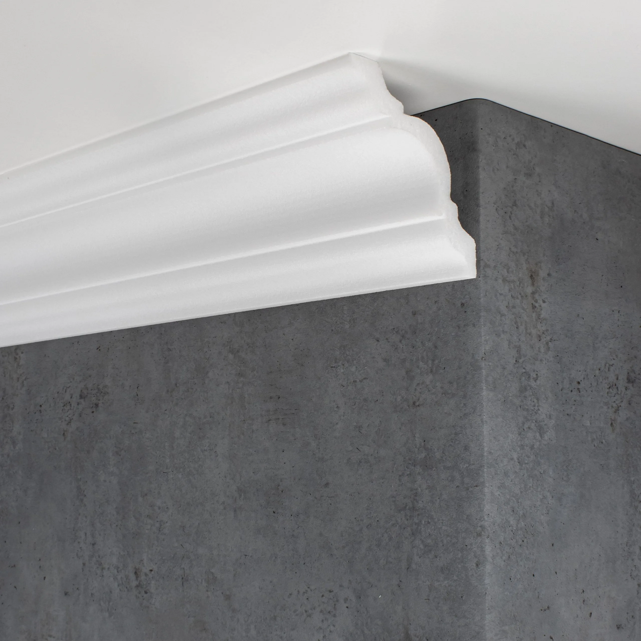 Wiesemann Moulure De Plafond Moderne | 103 X 103 Mm | Polystyrène 4 Wiesemann Moulure De Plafond Moderne | 103 X 103 Mm | Polystyrène – Image 2