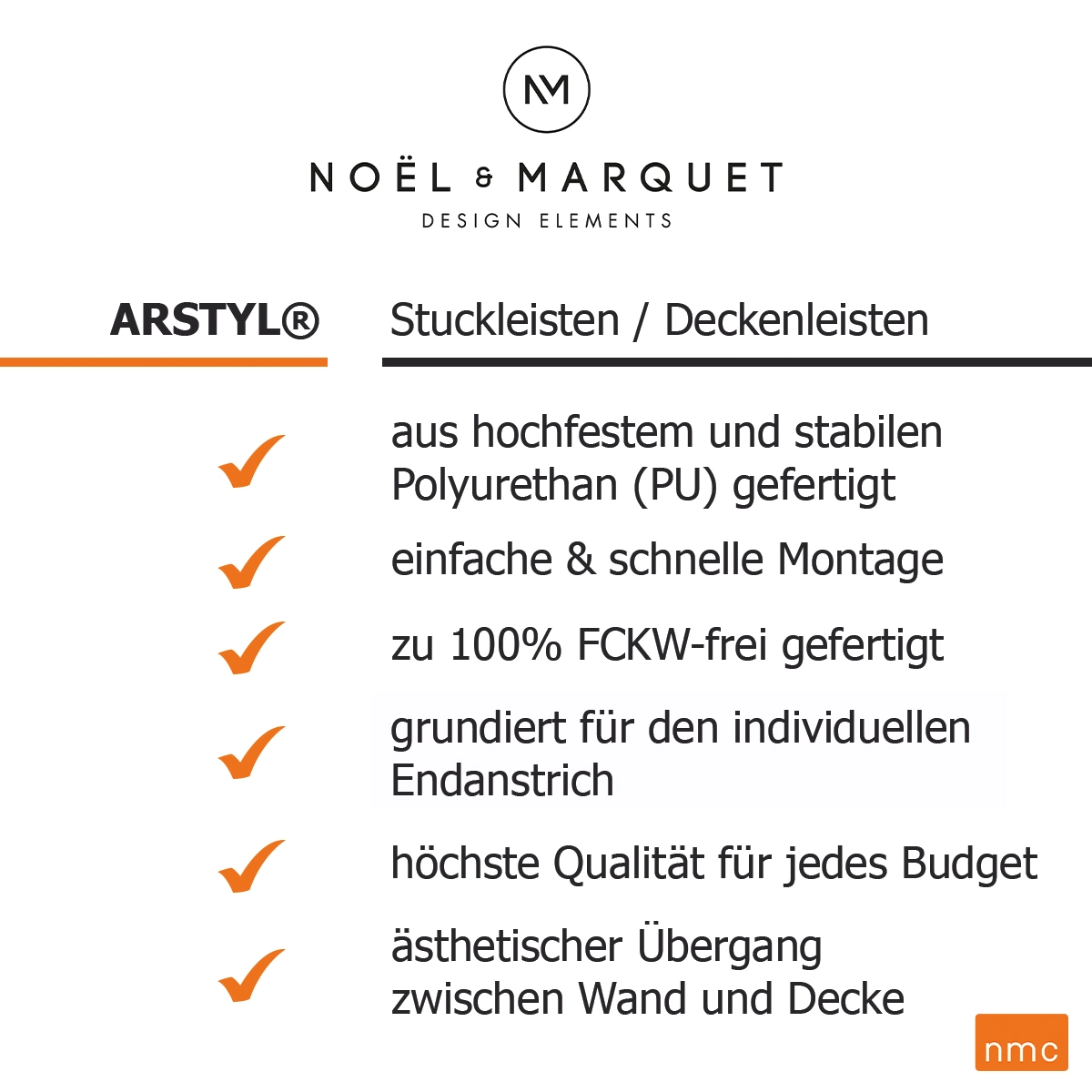 Moulure De Plafond Noble NMC ARSTYL Z40 170 X 175 Mm Polyuréthane Résistant à L'impact Blanc 11 Moulure De Plafond Noble NMC ARSTYL Z40 170 X 175 Mm Polyuréthane Résistant à L'impact Blanc – Image 9