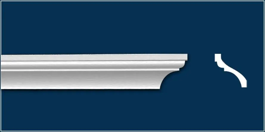 Wiesemann Moulure De Plafond Design | 49 X 49 Mm | Polystyrène 6 Wiesemann Moulure De Plafond Design | 49 X 49 Mm | Polystyrène – Image 4