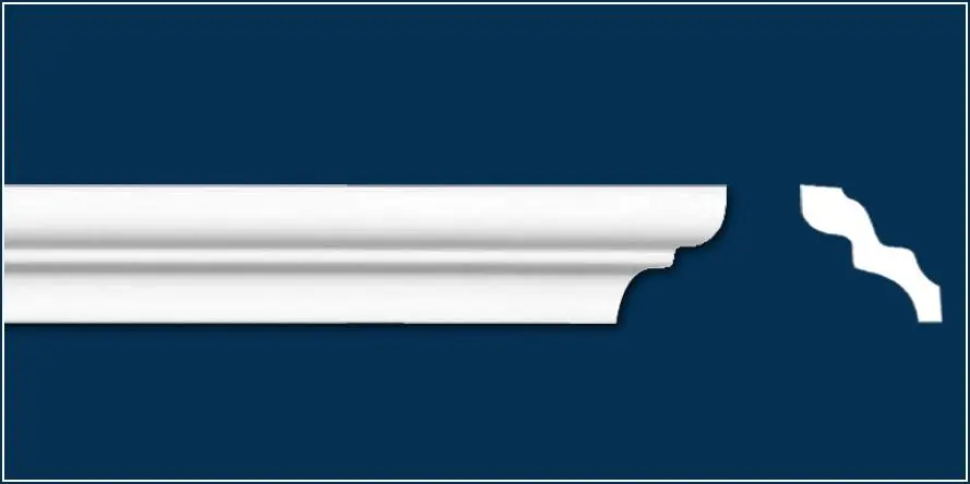 Wiesemann Moulure De Plafond Noble | 48 X 43 Mm | Polystyrène 6 Wiesemann Moulure De Plafond Noble | 48 X 43 Mm | Polystyrène – Image 4