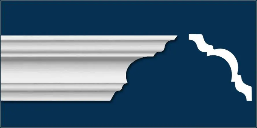 Wiesemann Moulure De Plafond Moderne | 103 X 103 Mm | Polystyrène 6 Wiesemann Moulure De Plafond Moderne | 103 X 103 Mm | Polystyrène – Image 4