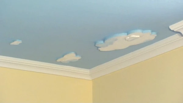 Rosace D'époque Wiesemann "nuage Grand" | 280 X 10 X 580 Mm | Polystyrène Léger Blanc 3 Rosace D'époque Wiesemann "nuage Grand" | 280 X 10 X 580 Mm | Polystyrène Léger Blanc