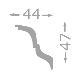 Wiesemann Moulure De Plafond De Qualité | 44 X 47 Mm | Polystyrène 8 Wiesemann Moulure De Plafond De Qualité | 44 X 47 Mm | Polystyrène -Fond D'écran Soldes lei605a ps