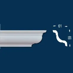 Wiesemann Moulure De Plafond élégante | 61 X 59 Mm | Polystyrène 12 Wiesemann Moulure De Plafond élégante | 61 X 59 Mm | Polystyrène -Fond D'écran Soldes oslo 22 3